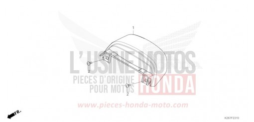 REAR COWL MSX125AP de 2023